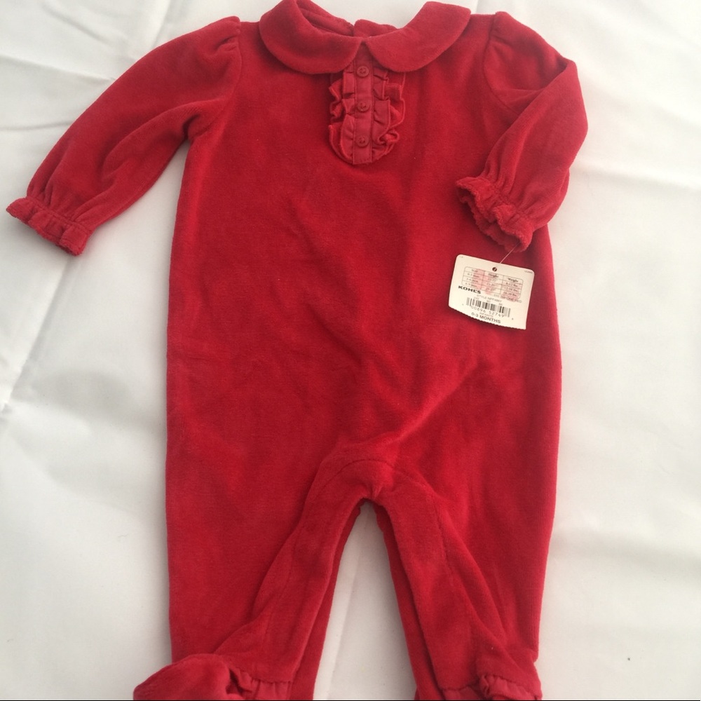 First Moments NEW infant 1pc footed sleeper